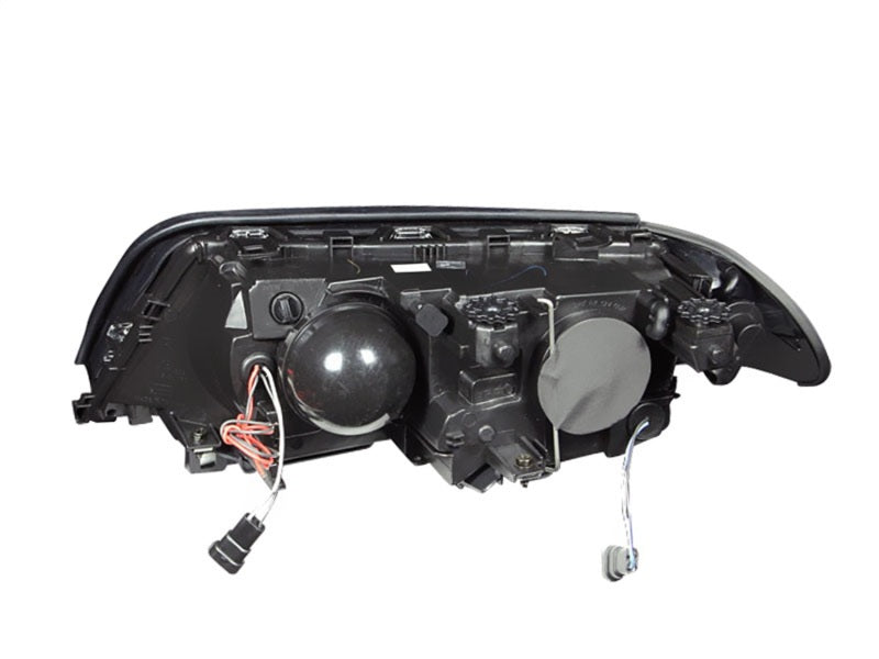 ANZO 1999-2001 BMW 3 Series E46 Projector Headlights w/ Halo Black (CCFL) - Burkken Auto Parts