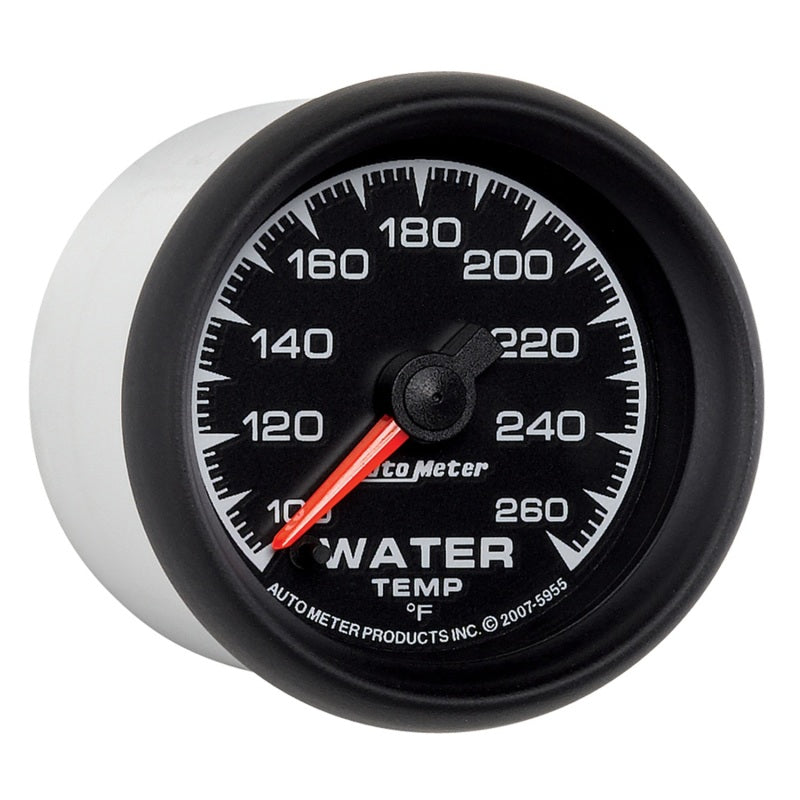 Autometer ES 52.4mm 100-260 deg. F Water Temprature Gauge - Burkken Auto Parts