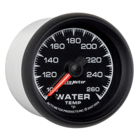 Autometer ES 52.4mm 100-260 deg. F Water Temprature Gauge - Burkken Auto Parts