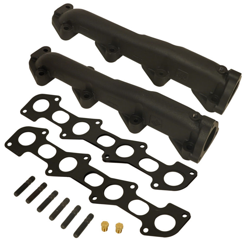 BD Diesel 08-10 Ford F-250/F-350/F-450/F-550 Powerstroke 6.4L Exhaust Manifold Set - Burkken Auto Parts
