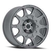 Method MR502 RALLY 17x8 +38mm Offset 5x4.5 67.1mm CB Titanium Wheel