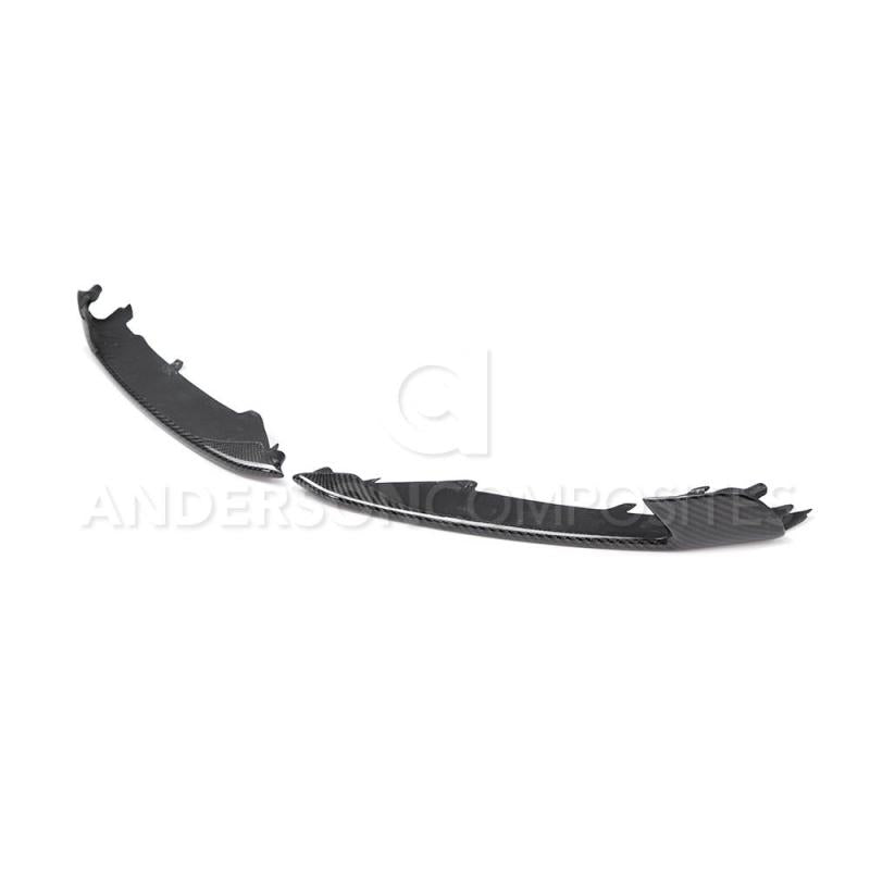 Anderson Composites 15-20 Ford Mustang GT350/GT350R Carbon Fiber Turn Signal Bezels - Burkken Auto Parts