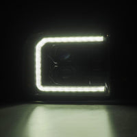 AlphaRex 05-07 Ford F250-550 PRO-Series Projector Headlights Alpha-Black - Burkken Auto Parts