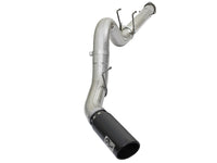 aFe ATLAS 5in DPF-Back Alum Steel Exhaust System w/Black Tip 2017 Ford Diesel Trucks V8-6.7L (td) - Burkken Auto Parts