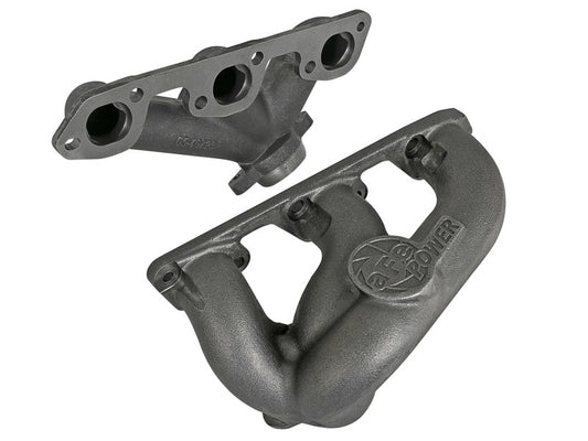 aFe BladeRunner Ported Ductile Iron Exhaust Manifold 07-11 Jeep Wrangler (JK) V6-3.8L - Burkken Auto Parts