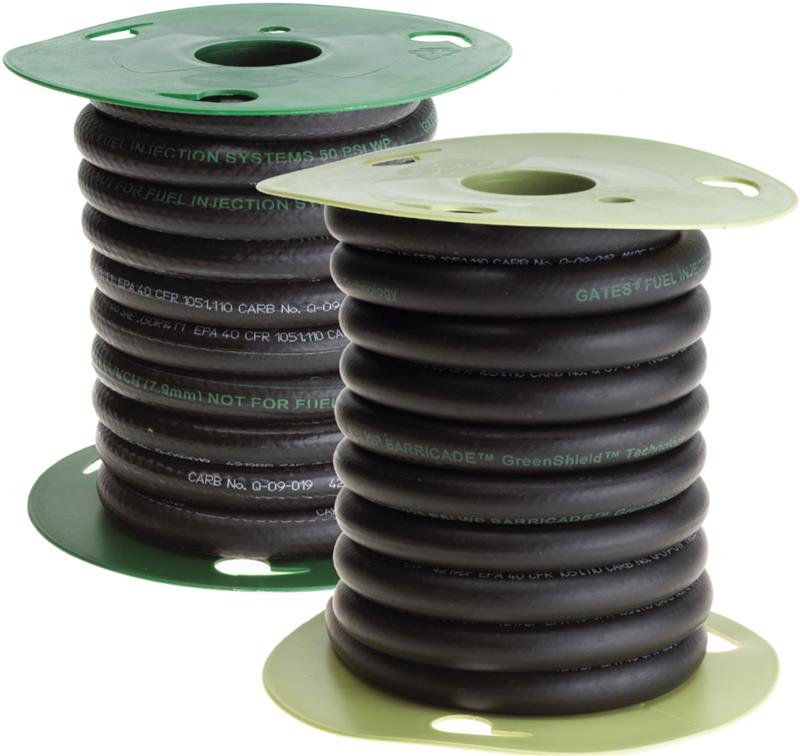 Gates 3/8in x 15 feet (Box) 225 PSI Barricade Fuel Injection Hose w/ GreenShield Technology