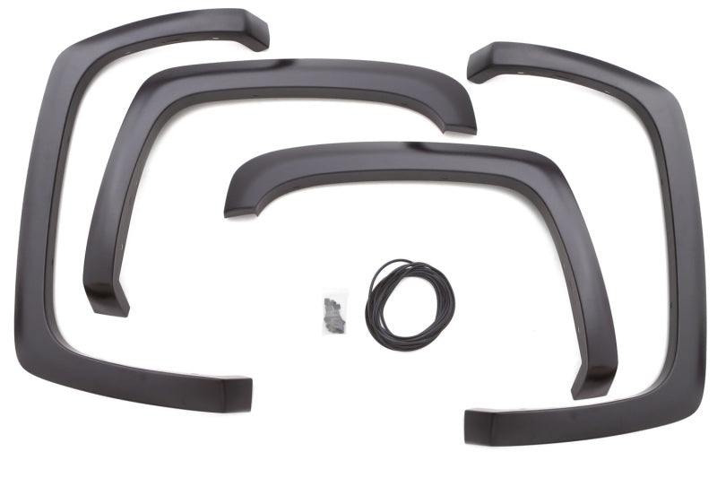 Lund 99-07 Chevy Silverado 1500 SX-Sport Style Smooth Elite Series Fender Flares - Black (4 Pc.) - Burkken Auto Parts