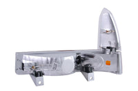 ANZO 2000-2004 Ford Excursion Euro Parking Lights Chrome w/ Amber Reflector - Burkken Auto Parts