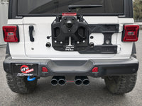 aFe Rebel Series 2.5in 304 SS Cat-Back Exhaust w/ Black Tip 18-20 Jeep Wrangler (JL) - Burkken Auto Parts