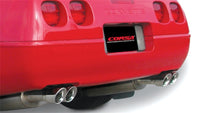 Corsa 1986-1991 Chevrolet Corvette C4 5.7L V8 L98 Polished Sport Cat-Back Exhaust - Burkken Auto Parts