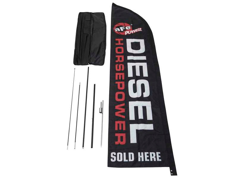 aFe Diesel Horspower Sold Here 12ft x 2.5ft Banner - Burkken Auto Parts