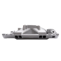 Edelbrock Manifold SBC Victor E-Tec EFI Satin - Burkken Auto Parts