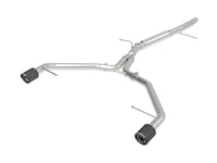 aFe 17-19 Audi A4 (L4-2.0L) MACH Force-Xp  Stainless Steel Axle-Back Exhaust System - Carbon Tip - Burkken Auto Parts