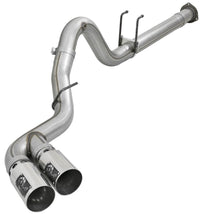 aFe Power 15-16 Ford F250/F350 6.7L Diesel Rebel XD 4in 409 SS DPF-Back Exhaust System - Pol Tips - Burkken Auto Parts