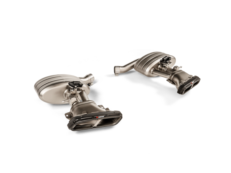 Akrapovic Mercedes-AMG C 63 S E Performance (W206, S206) - Slip-On Line (Titanium) - Burkken Auto Parts