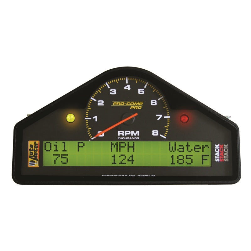 Autometer Pro-Comp Street Dash RPM/Speed/Oil Press & Temp/WaterTemp/Fuel Level/Battery Voltage Gauge - Burkken Auto Parts