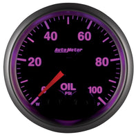 Autometer Elite 52mm Oil Pressure Peak and Warn Gauge w/ Electonic Control - Burkken Auto Parts