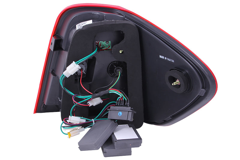 ANZO 2006-2007 Mercedes Benz M Class W164 LED Taillights Red/Clear - Burkken Auto Parts