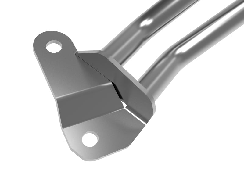 aFe CONTROL 20-22 Ford Explorer L4 2.3L (t) Tubular Steel Front Suspension Strut Brace Gunmetal Gray - Burkken Auto Parts