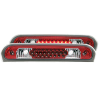 ANZO 2002-2008 Dodge Ram LED 3rd Brake Light Red/Clear - Burkken Auto Parts