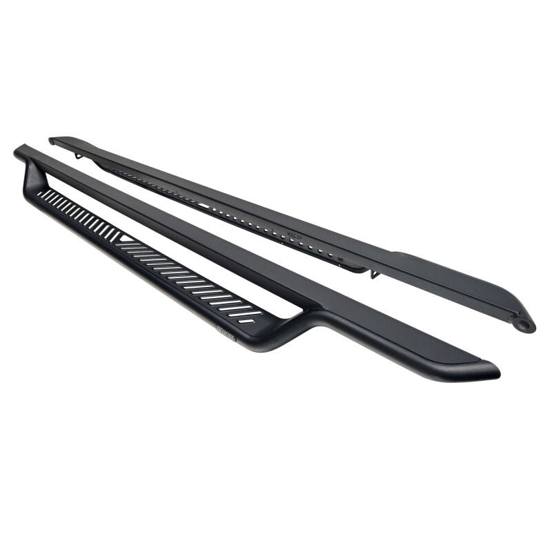 Westin 15-25 Ford F-150 SuperCrew/17-24 F-250/350 SDCC Outlaw Drop Running Boards - Tex. Blk - Burkken Auto Parts