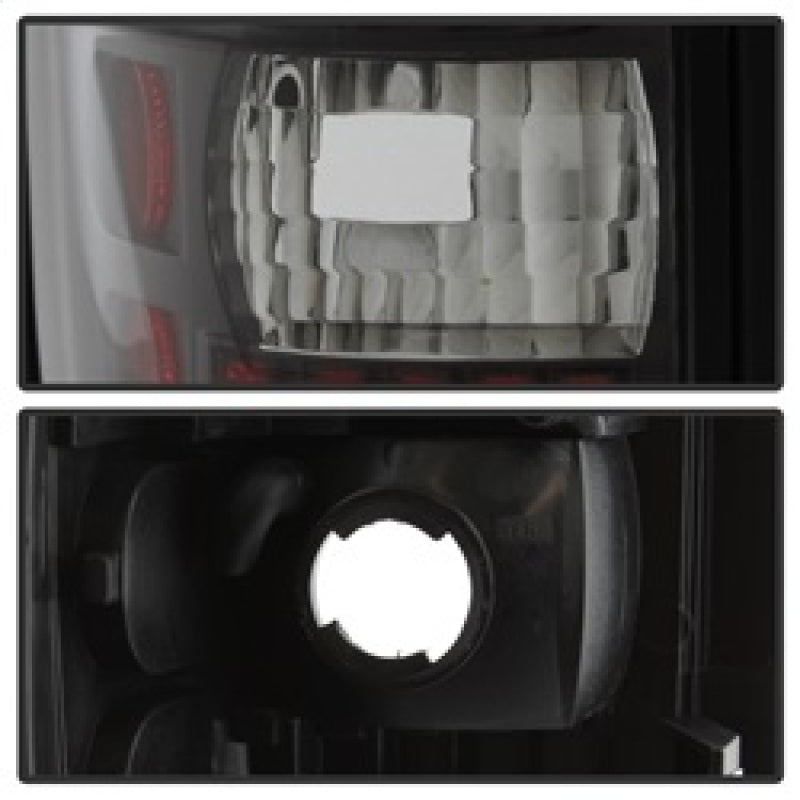 xTune Dodge Ram 1500/2500/3500 94-01 Euro Style Tail Lights Black ALT-ON-DRAM94-BK - Burkken Auto Parts