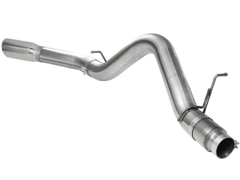 aFe MACHForce XP Exhaust 5in DPF-Back SS 11-13 GM Diesel Trucks V8-6.6L (td) (LML) (Pol Tip) - Burkken Auto Parts