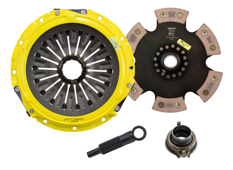 ACT 2003 Mitsubishi Lancer XT-M/Race Rigid 6 Pad Clutch Kit - Burkken Auto Parts