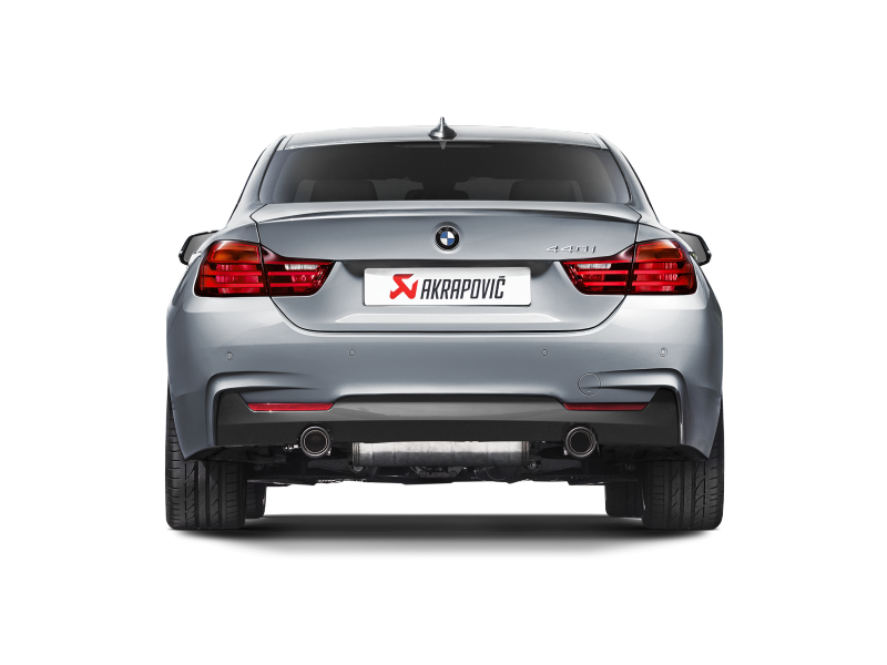 Akrapovic 16-17 BMW 340i (F30 F31) Evolution Line Cat Back (SS) w/ Carbon Tips (Req. Link Pipe) - Burkken Auto Parts