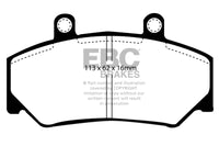 EBC 85-93 Volvo 740 2.1 (Bendix) Greenstuff Front Brake Pads - Burkken Auto Parts