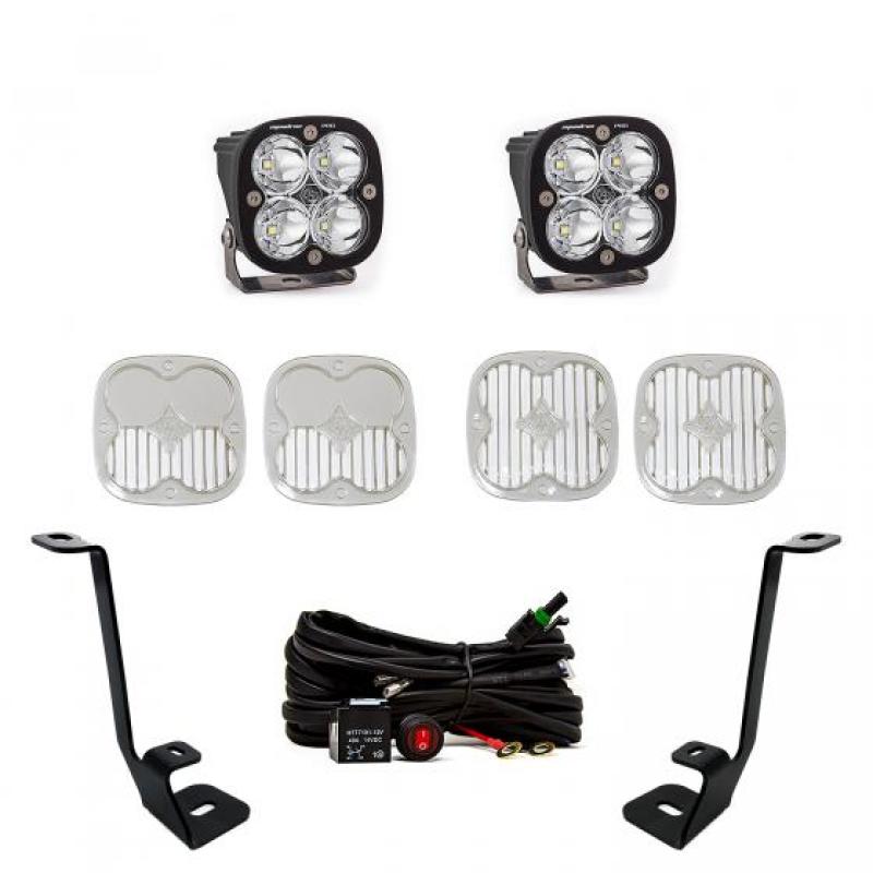 Baja Designs 2021+ Ford F150 A Pillar Kit Squadron Pro Spot - Burkken Auto Parts