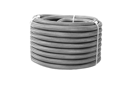 Aeromotive PTFE SS Braided Fuel Hose - AN-10 x 8ft - Burkken Auto Parts