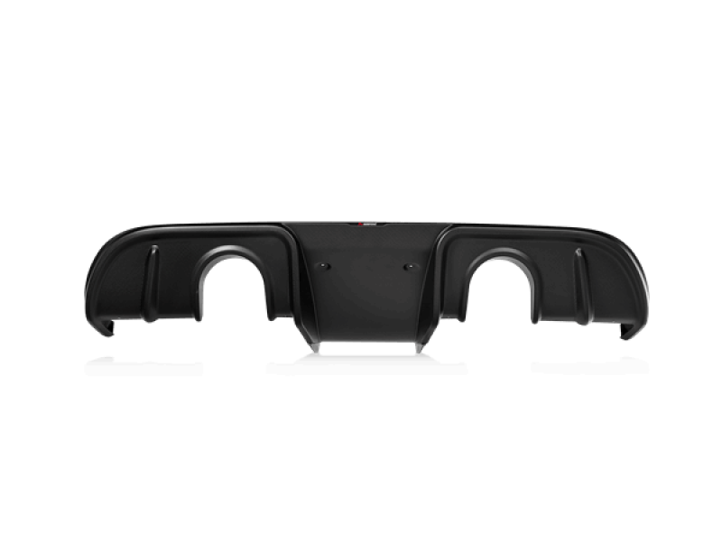 Akrapovic 2020+ Porsche Cayman GT4 (718) Rear Carbon Fiber Diffuser - Matte - Burkken Auto Parts
