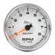 Autometer Pro-Cycle Gauge Tach 2 5/8in 8K Rpm 2&4 Cylinder White - Burkken Auto Parts
