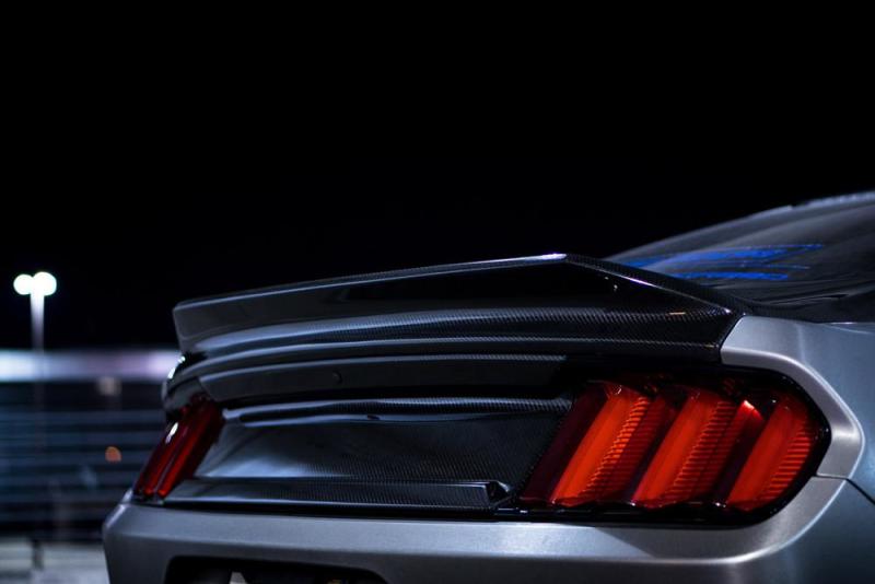 Anderson Composites 15-17 Ford Mustang Type-ST Double Sided Decklid - Burkken Auto Parts