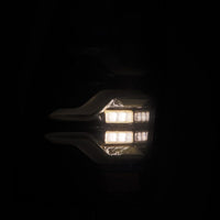 AlphaRex 05-15 Toyota Tacoma LUXX LED Taillights Alpha Blk w/Activ Light/Seq Signal - Burkken Auto Parts
