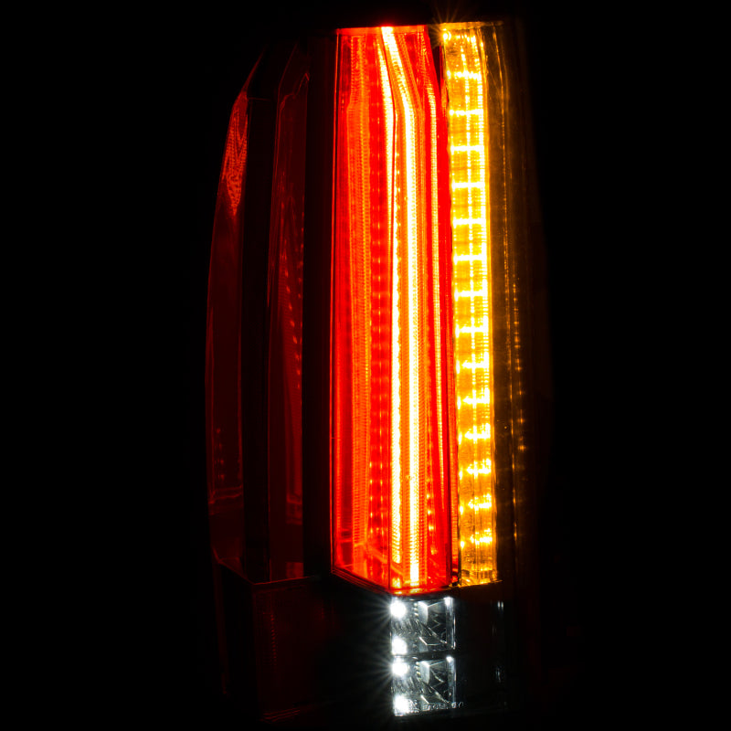 ANZO 2015-2017 GMC Yukon/Yukon XL LED Taillights Chrome - Burkken Auto Parts