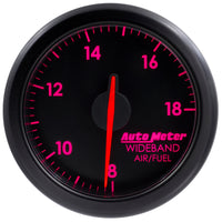 Autometer Airdrive 2-1/6in Wideband Air / Fuel Gauge 10:1-17:1 ARF Range - Black - Burkken Auto Parts