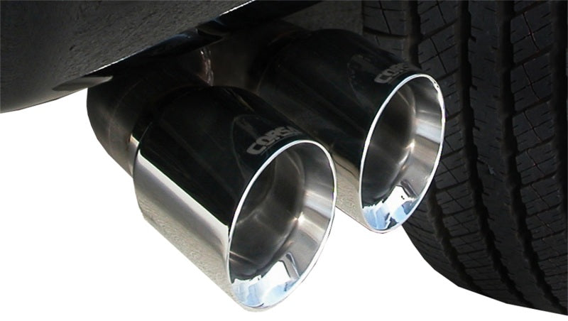 Corsa 2007-2008 Chevrolet Suburban 1500 5.3L V8 Polished Sport Cat-Back Exhaust - Burkken Auto Parts