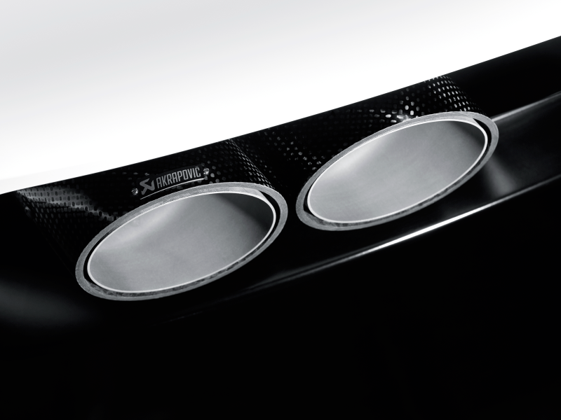 Akrapovic 09-14 Lamborghini Gallardo LP 550-2 Coupe Tail Pipe Set (Carbon) - Burkken Auto Parts