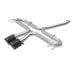 aFe Takeda 2-1/2in 304 SS Axle-Back Exhaust w/Carbon Tips 17-20 Honda Civic Sport L4-1.5L (t) - Burkken Auto Parts