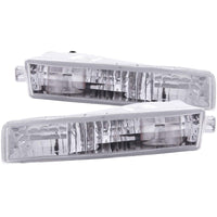 ANZO 1997-2001 Honda Prelude Euro Parking Lights Chrome - Burkken Auto Parts