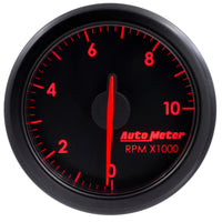 Autometer Airdrive 2-1/6in Tachometer Gauge 0-10K RMP - Black - Burkken Auto Parts