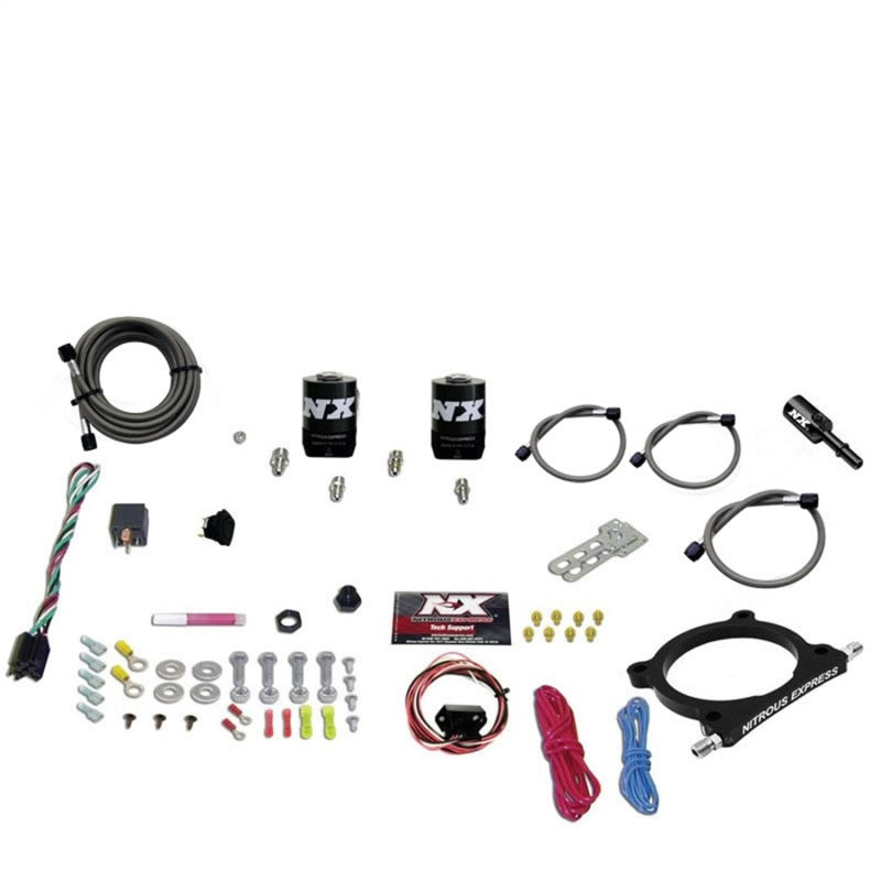 Nitrous Express 11-15 Ford Mustang GT 5.0L High Output Nitrous Plate Kit (50-250HP) w/o Bottle - Burkken Auto Parts