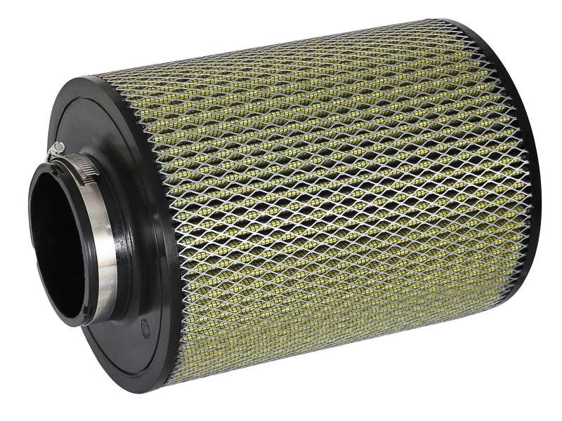 aFe Magnum FLOW Universal Air Filter w/ Pro Guard 7 Media 4in F x 8-1/2in B x 8-1/2in T x 11in H - Burkken Auto Parts