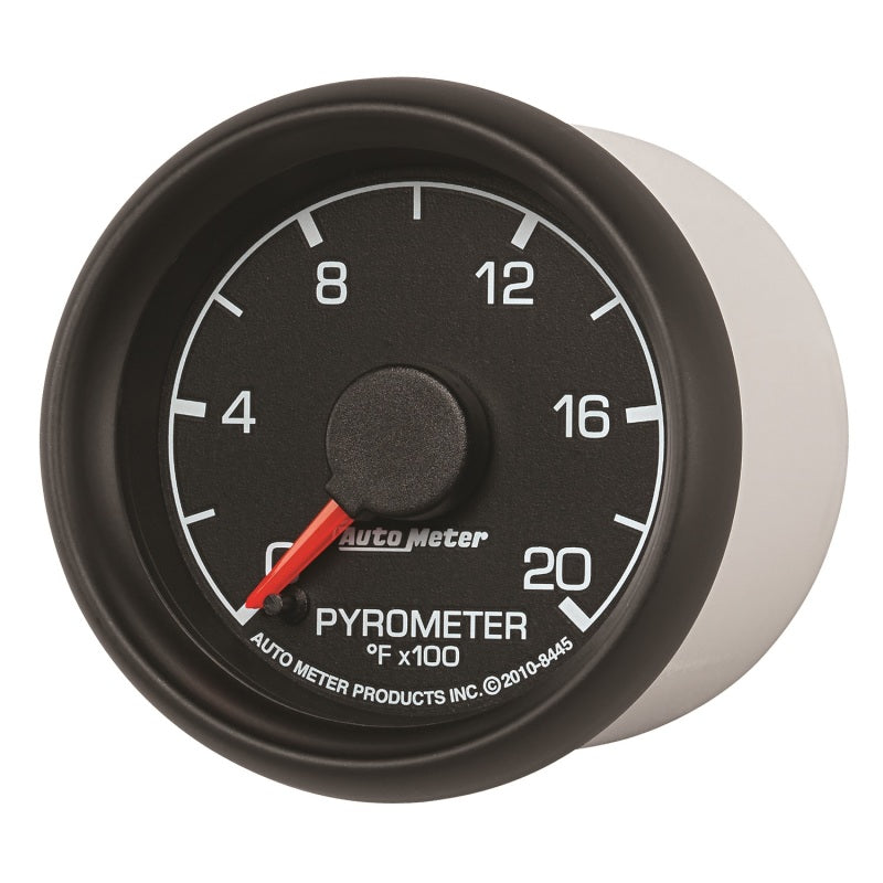 Autometer Factory Match Ford 52.4mm Full Sweep Electronic 0-2000 Deg F EGT/Pyrometer Gauge - Burkken Auto Parts