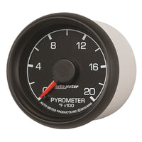 Autometer Factory Match Ford 52.4mm Full Sweep Electronic 0-2000 Deg F EGT/Pyrometer Gauge - Burkken Auto Parts