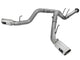 aFe LARGE BORE HD 4in 409-SS DPF-Back Exhaust w/Polished Tip 11-14 Ford Diesel Trucks V8-6.7L (td) - Burkken Auto Parts
