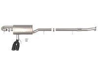 AFE 23-24 L4 GM Colorado/Canyon Rebel Series 3 IN 304 Stainless Steel Cat-Back System w/Black Tip - Burkken Auto Parts