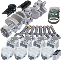 Eagle Chevy LT1 350 1Pc 3.750in Crank 5.700in I-Beam Rods -18cc 4.000in Pistons Rotating Assembly - Burkken Auto Parts